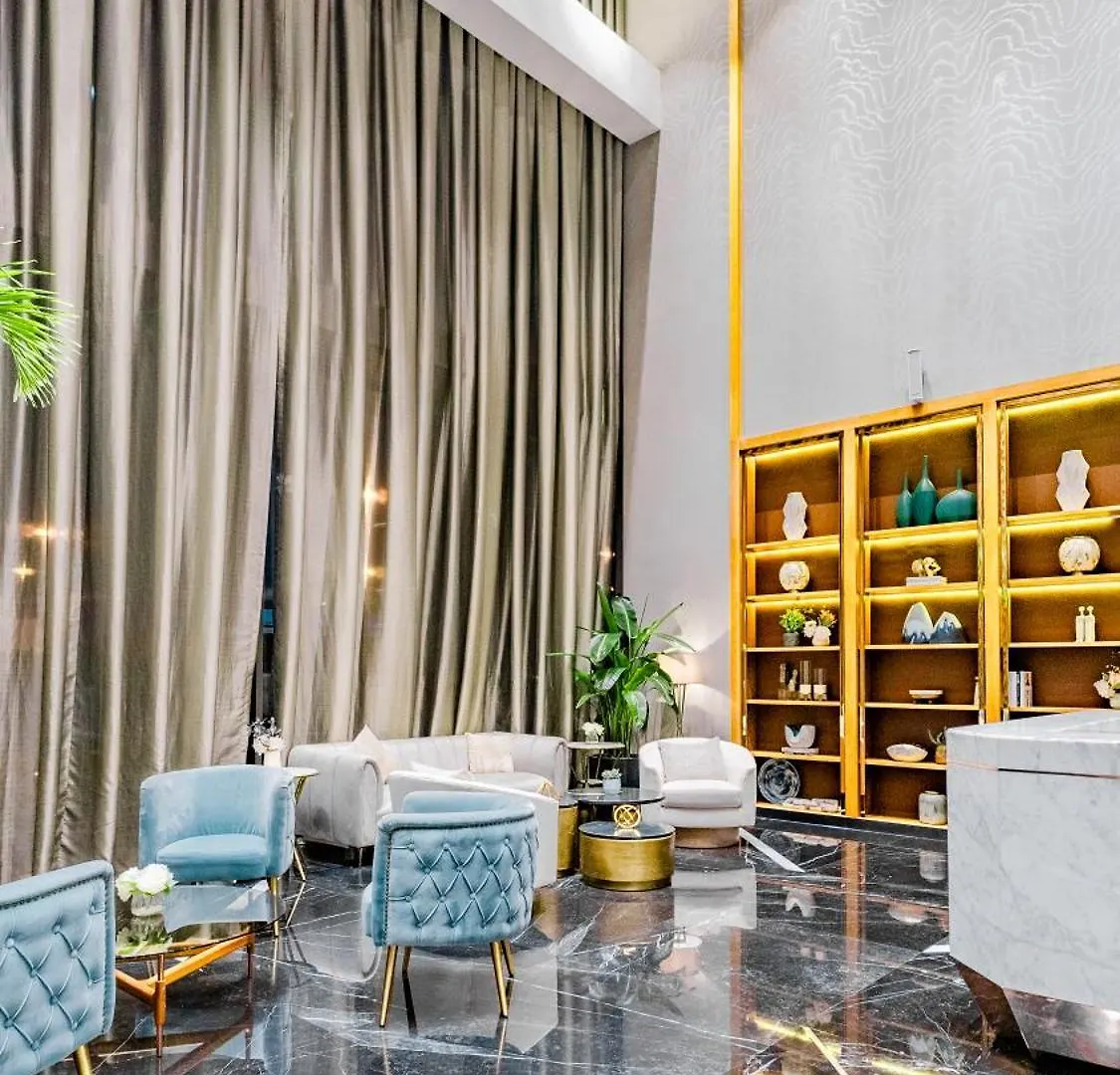 公寓 High Rise Studio Near Dubai Mall 阿拉伯联合酋长国